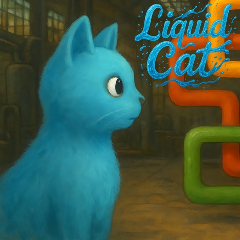 Liquid Cat Art