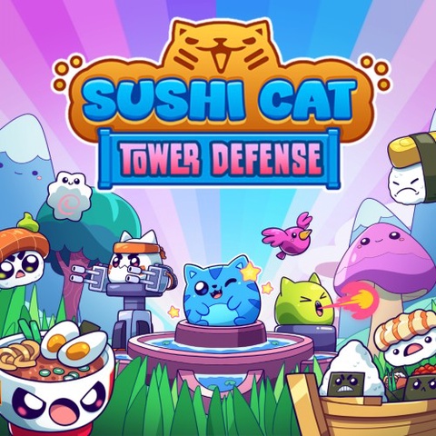 Sushi Cat - Tower Defense Art