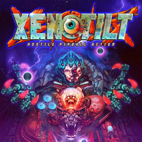 XENOTILT: HOSTILE PINBALL ACTION Art