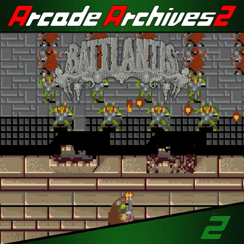Arcade Archives 2 BATTLANTIS Art