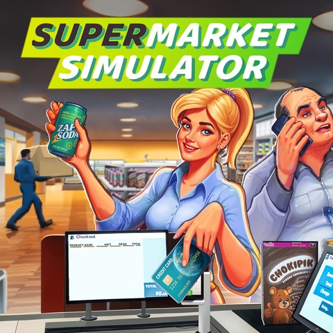 Supermarket Simulator Art