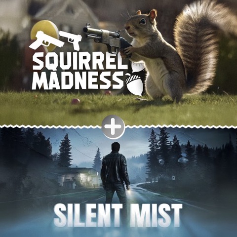 Squirrel Madness & Silent Mist Art