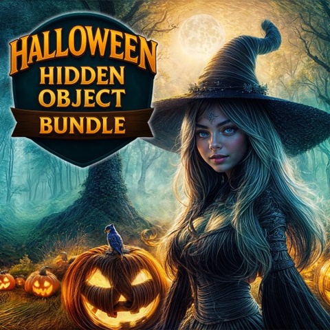 Halloween Hidden Object Bundle Art