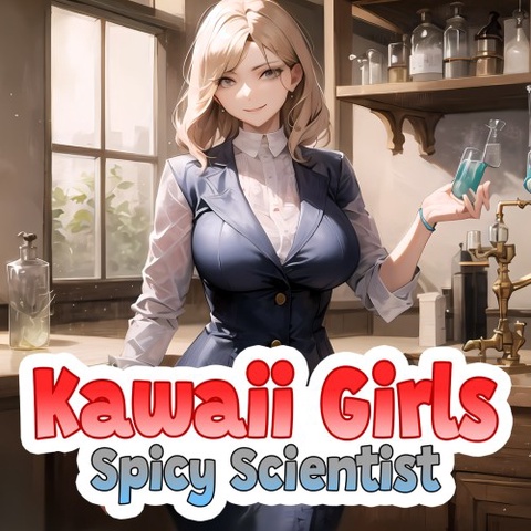 Kawaii Girls: Spicy Scientist Art