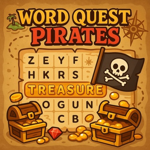 Word Quest Pirates Art