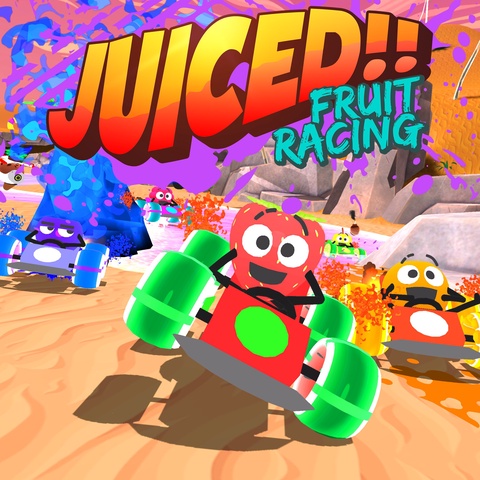 Juiced Fruit Racing Art