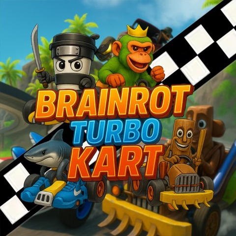 Brainrot Turbo Kart Art