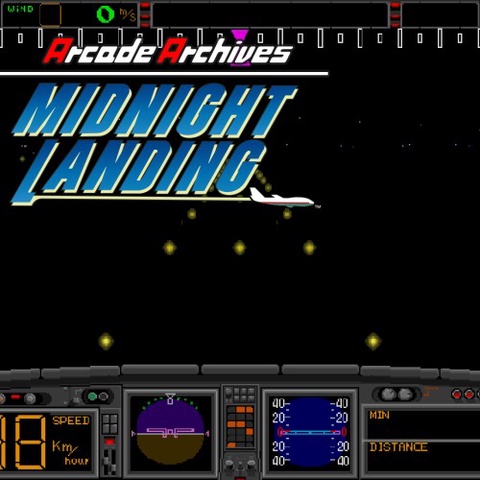 Arcade Archives MIDNIGHT LANDING Art