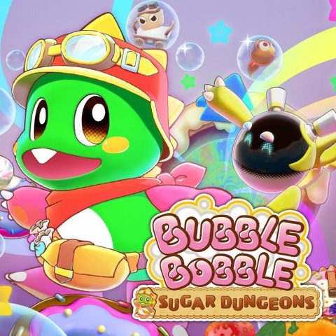 BUBBLE BOBBLE Sugar Dungeons Art