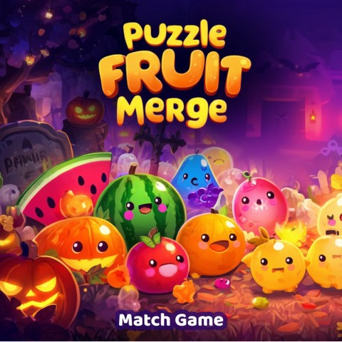 Puzzle Fruit Merge - Match Game Art