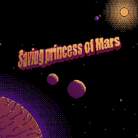 Saving Princess of Mars Art