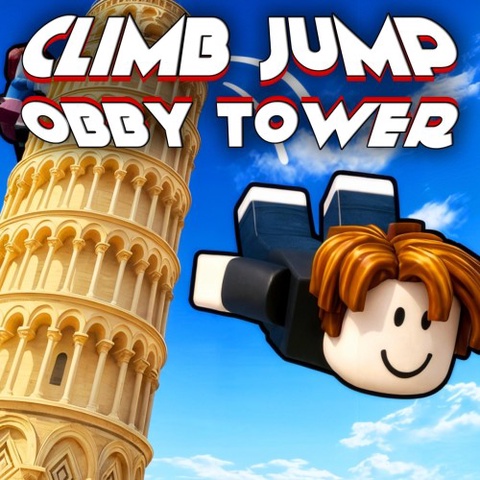 Climb Jump Obby Tower Art