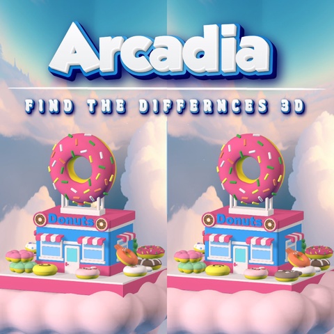Arcadia: Find The Differences 3D Art
