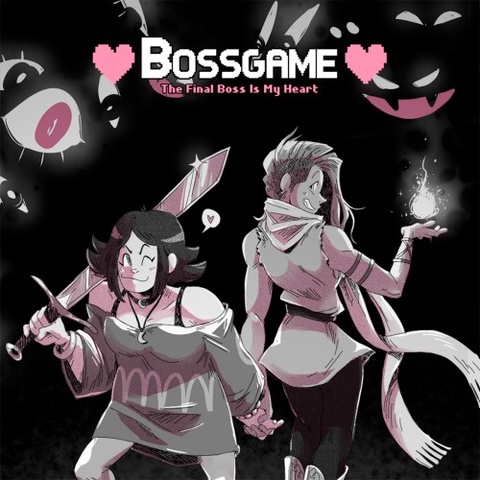 BOSSGAME: The Final Boss Is My Heart Art