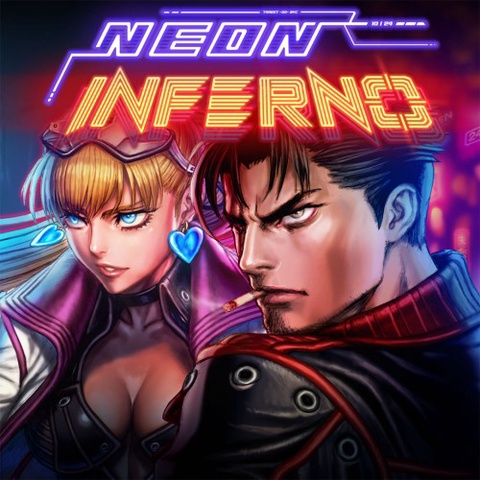 Neon Inferno Art