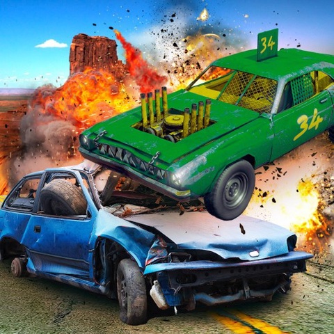 Car Crash Simulator: Demolition Derby Madness Art