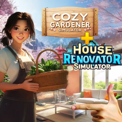 Cozy Gardener Simulator & House Renovator Simulator Art