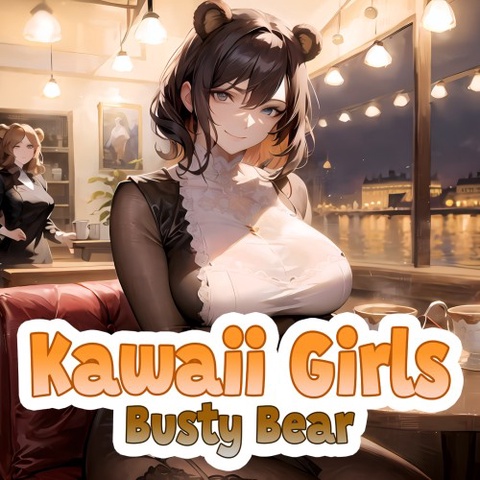 Kawaii Girls: Busty Bear Art