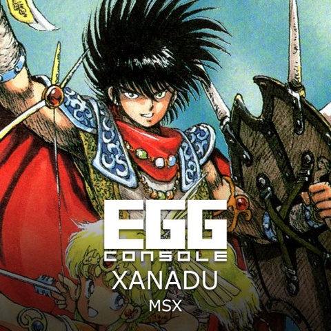 EGGCONSOLE XANADU MSX Art