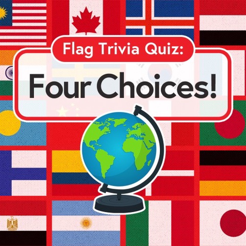 Flag Trivia Quiz: Four Choices! Art