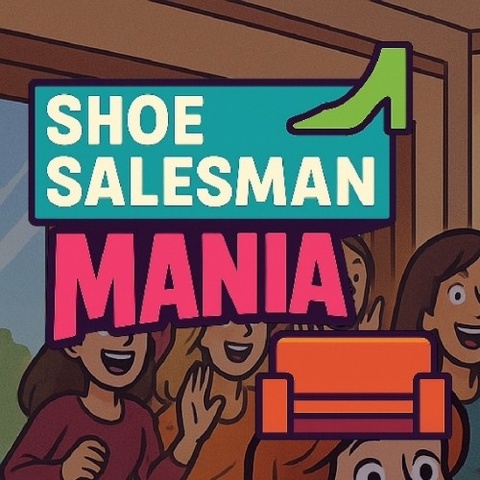 Shoe Salesman Mania Art