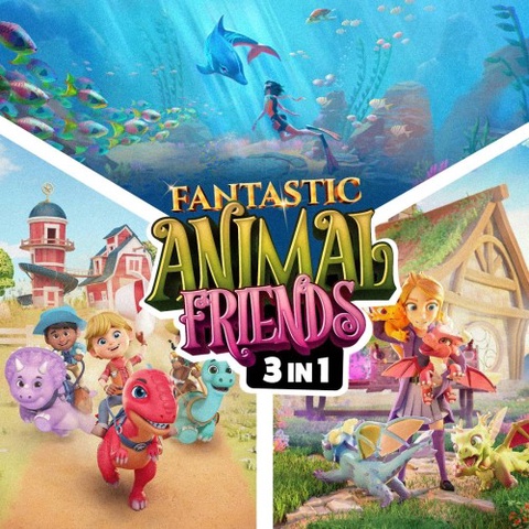 Fantastic Animal Friends Bundle - 3 in 1 Art