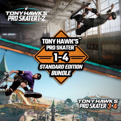 Tony Hawk's Pro Skater 1 - 4 - Standard Edition Bundle Art
