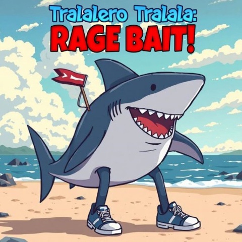 Tralalero Tralala: Rage Bait Art