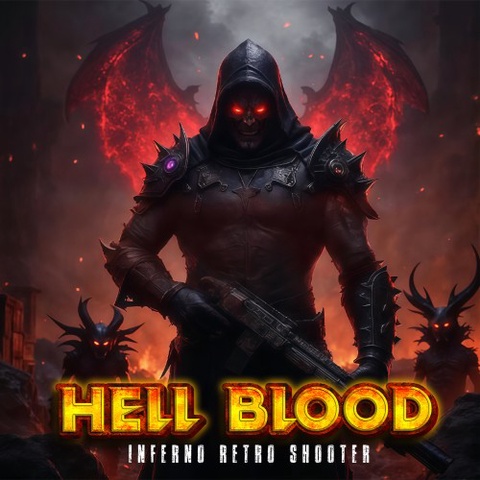 HELL BLOOD: INFERNO RETRO SHOOTER Art