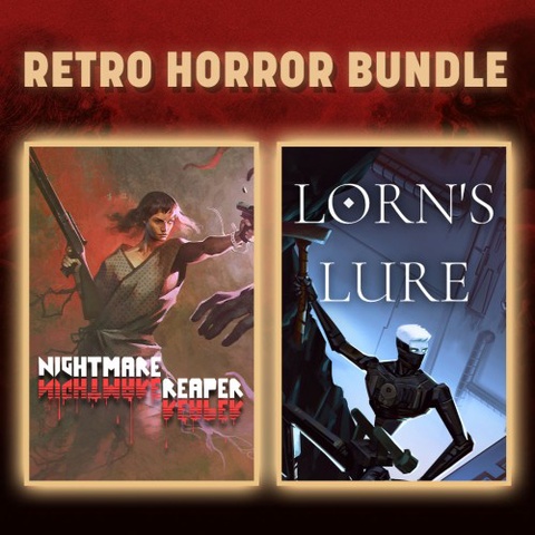 Retro Horror Bundle Art