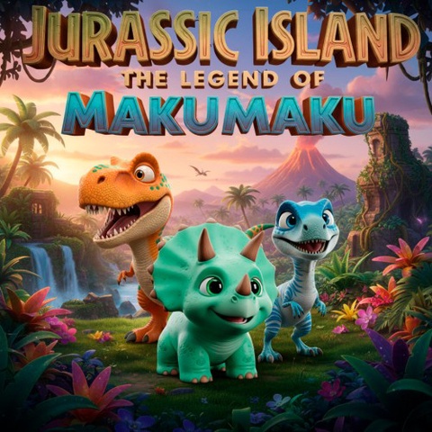  Jurassic Island: The Legend of Makumaku Art