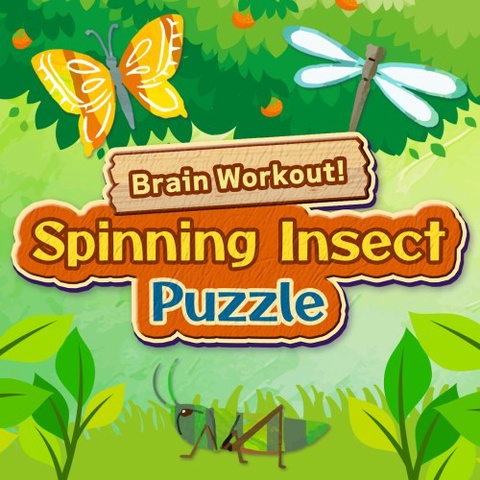 Brain Workout! Spinning Insect Puzzle Art