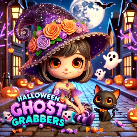 Halloween Ghost Grabbers Art