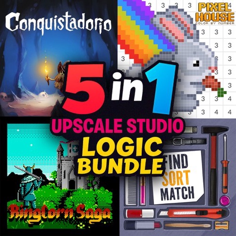 Upscale Studio - Logic Bundle: 5 in 1 Art