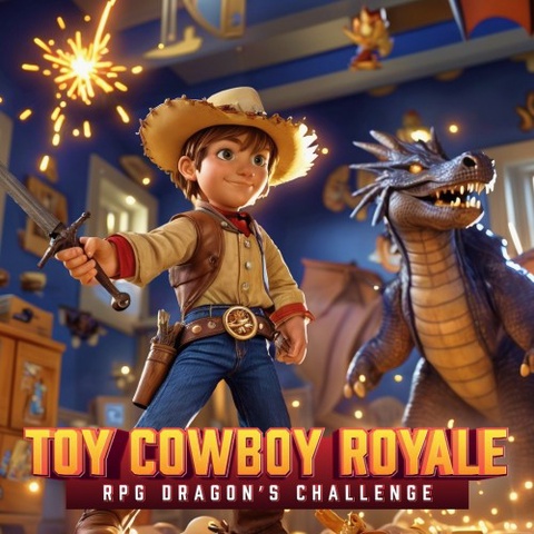 Toy Cowboy Royale : RPG Dragon's Challenge Art