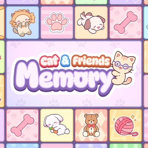 Cat & Friends Memory Art