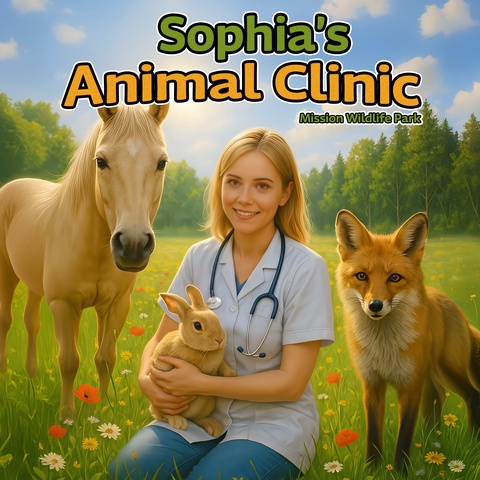 Sophia’s Animal Clinic – Mission Wildlife Park Art