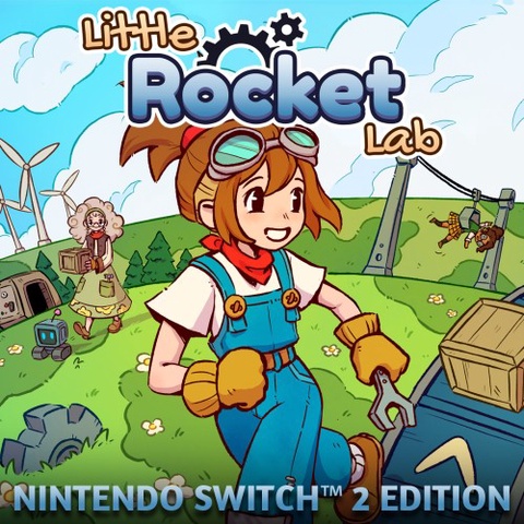 Little Rocket Lab - Nintendo Switch 2 Edition Art