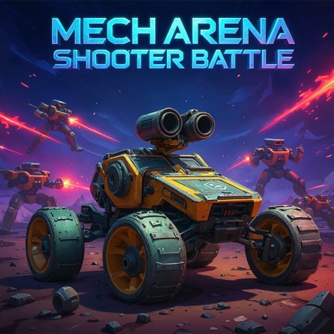 Mech Arena Shooter Battle Art