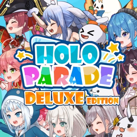 HoloParade: Deluxe Edition Art