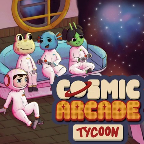 Cosmic Arcade Tycoon Art
