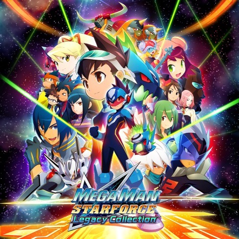 Mega Man Star Force Legacy Collection Art
