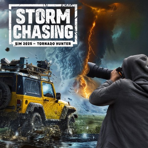 Storm Chasing Sim 2025 - Tornado Hunter Art