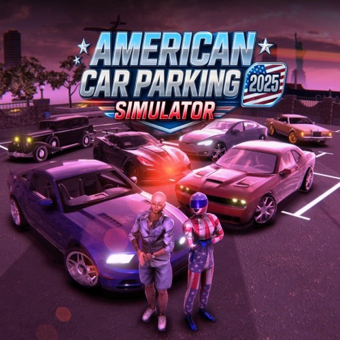 American Car Parking Simulator 2025 Art