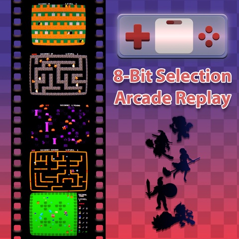 8-Bit Selection: Arcade Replay Art