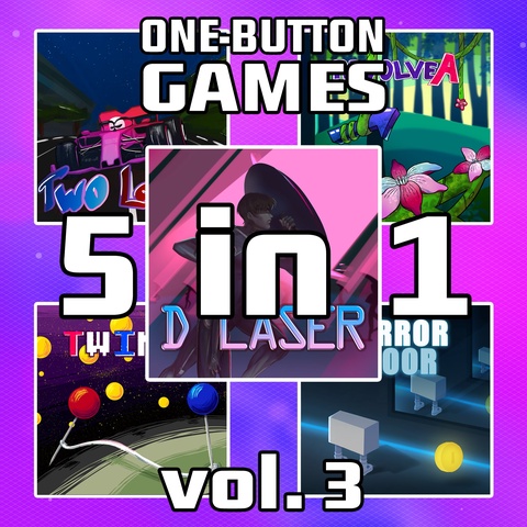 One Button Games 5-in-1 vol. 3 Art