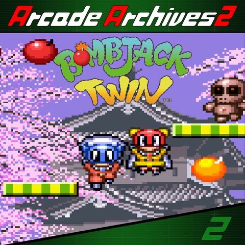 Arcade Archives 2 BOMB JACK TWIN Art