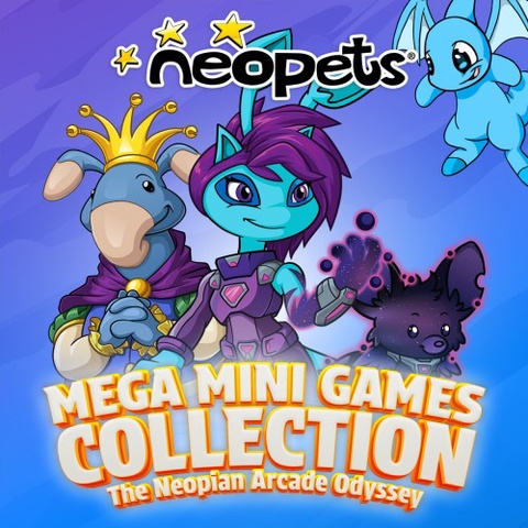Neopets - Mega Mini Games Collection - The Neopian Arcade Odyssey  Art