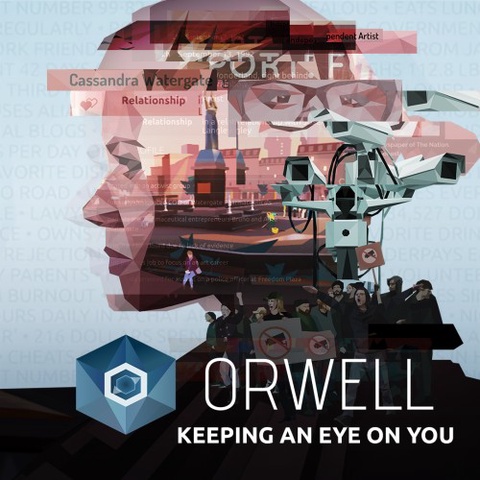Orwell: Keeping an Eye On You Art