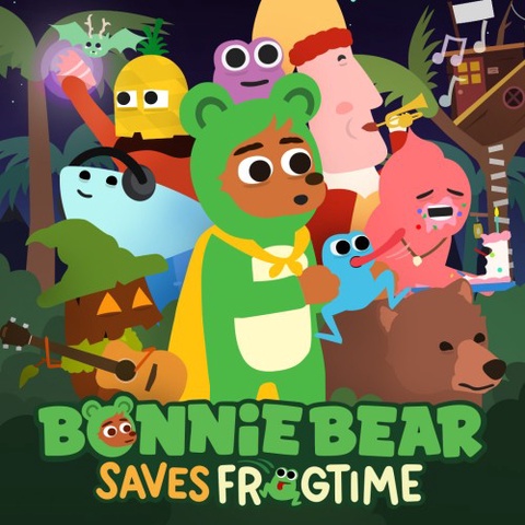 Bonnie Bear Saves Frogtime Art